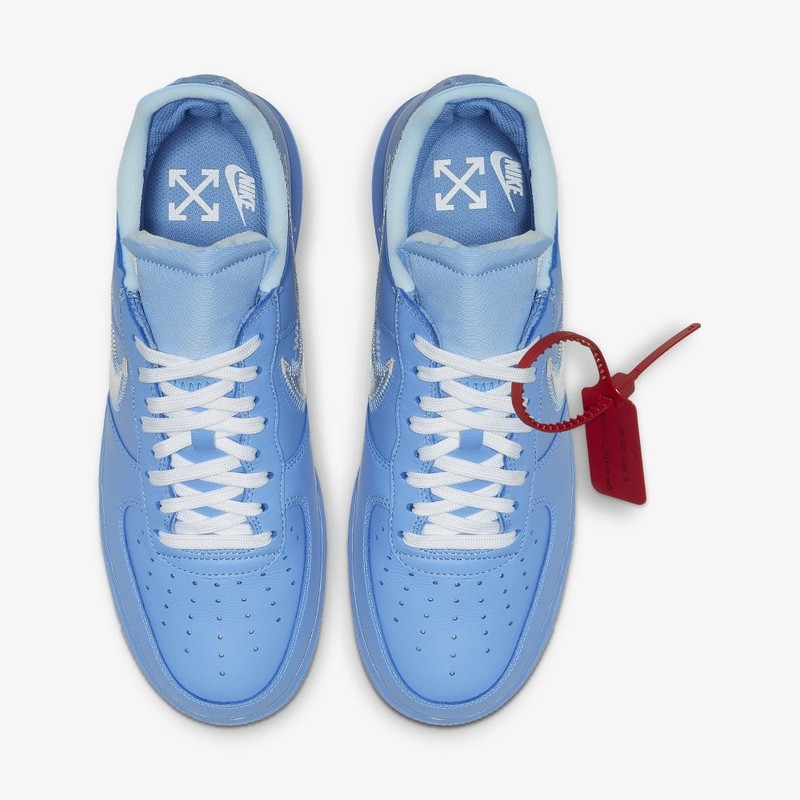 Off white baby clearance blue air force 1